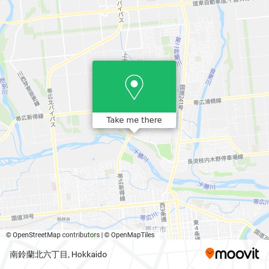 南鈴蘭北六丁目 map
