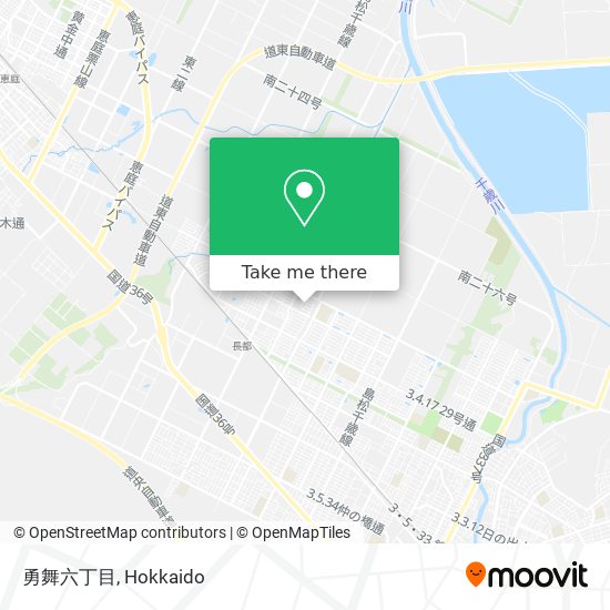 勇舞六丁目 map