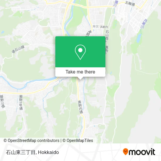 石山東三丁目 map