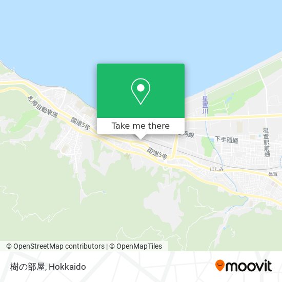 樹の部屋 map
