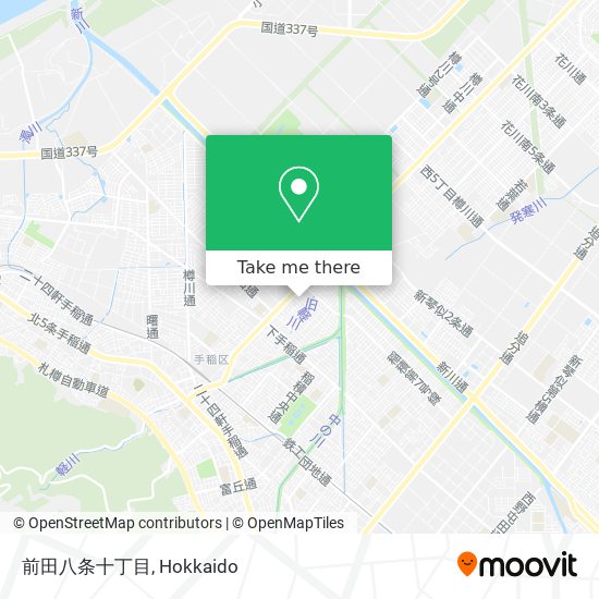 前田八条十丁目 map