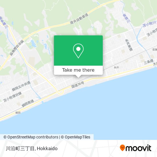 川沿町三丁目 map