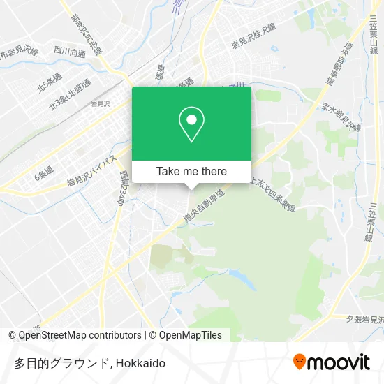 多目的グラウンド map