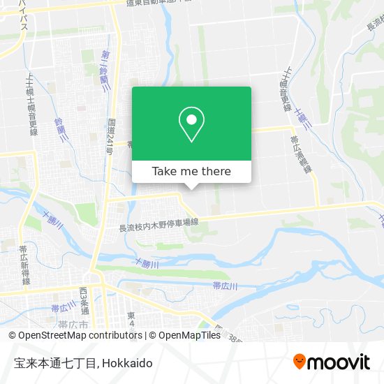宝来本通七丁目 map