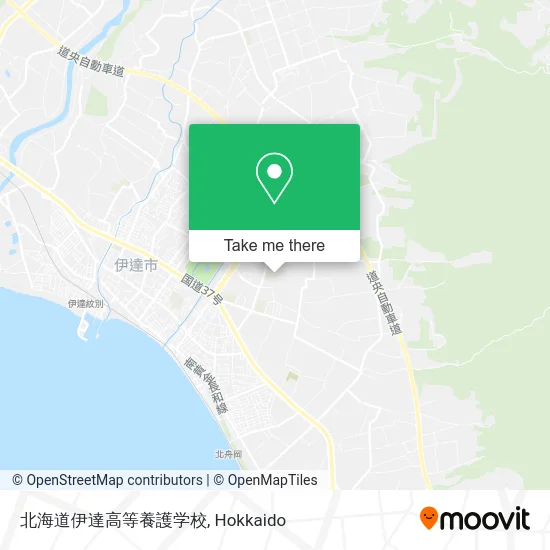 Hokkaido Date Special Needs High School map