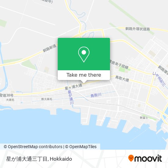星が浦大通三丁目 map