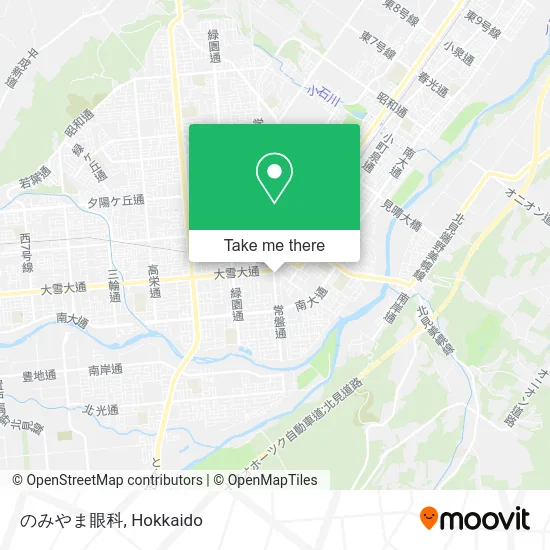 のみやま眼科 map