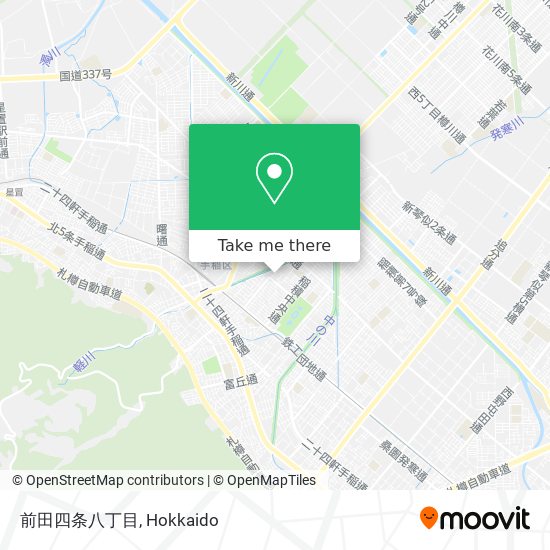 前田四条八丁目 map