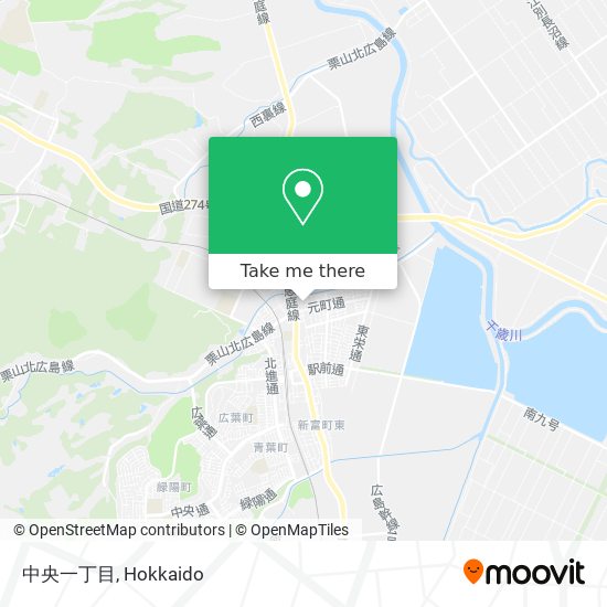 中央一丁目 map