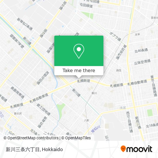 新川三条六丁目 map