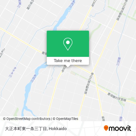 大正本町東一条三丁目 map