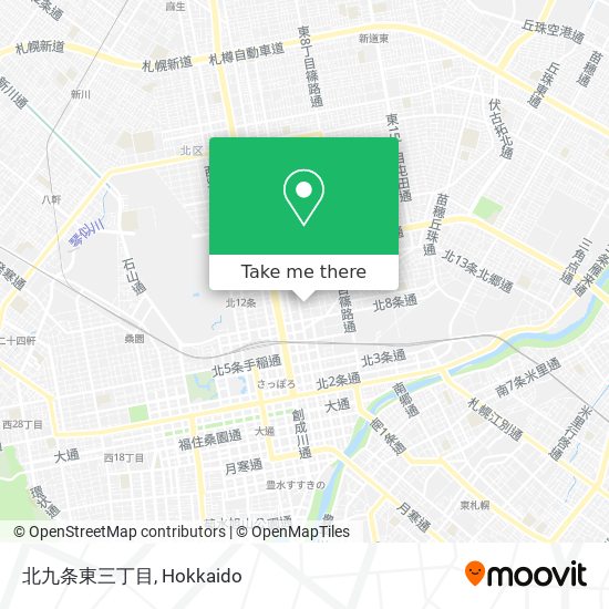 北九条東三丁目 map