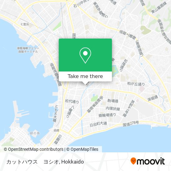 カットハウス　ヨシオ map