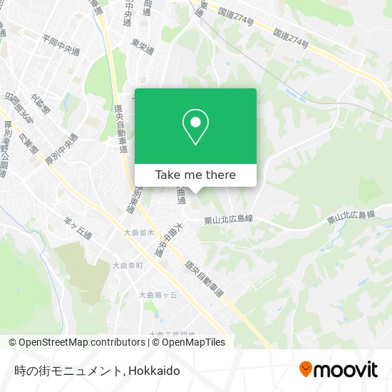 時の街モニュメント map