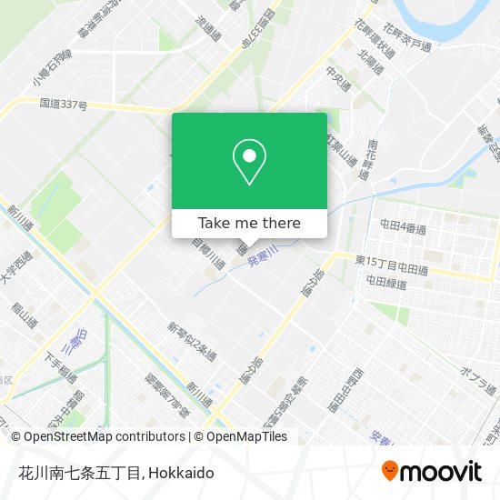 花川南七条五丁目 map