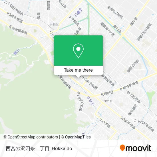 西宮の沢四条二丁目 map