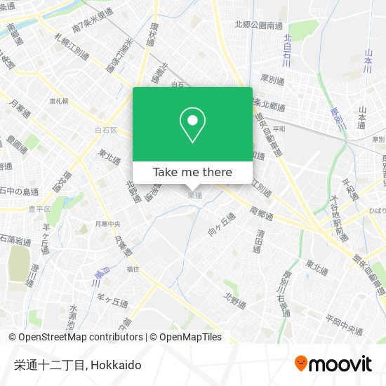 栄通十二丁目 map