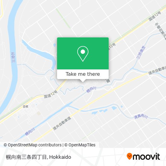 幌向南三条四丁目 map