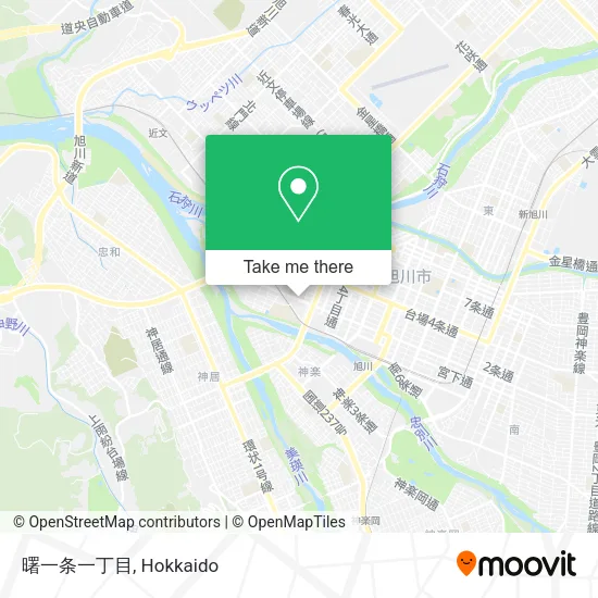 曙一条一丁目 map