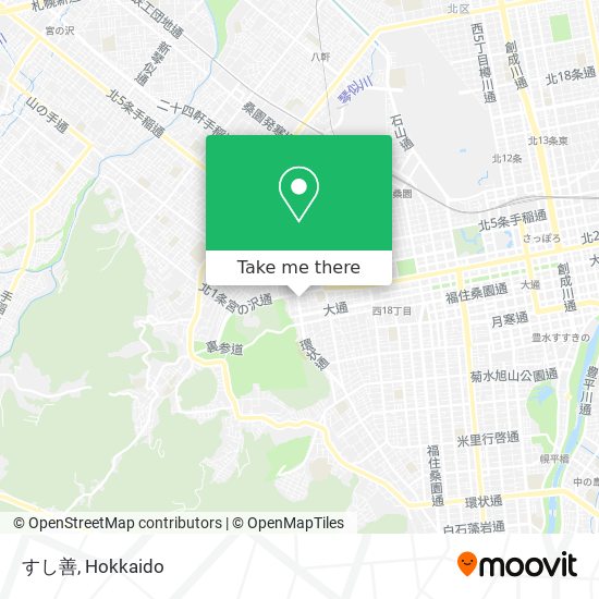 すし善 map
