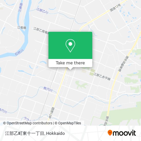 江部乙町東十一丁目 map