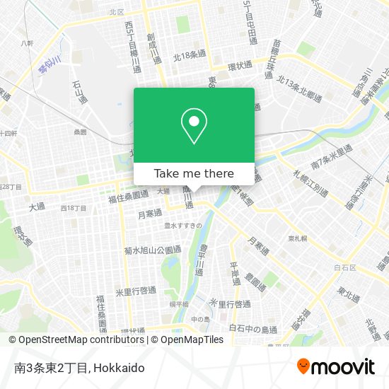 南3条東2丁目 map