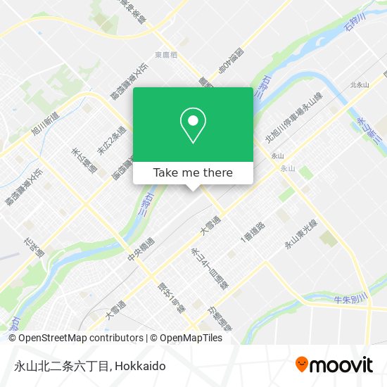永山北二条六丁目 map