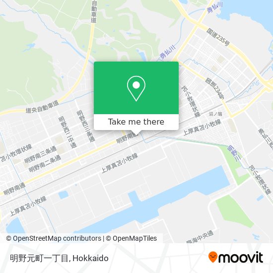 明野元町一丁目 map