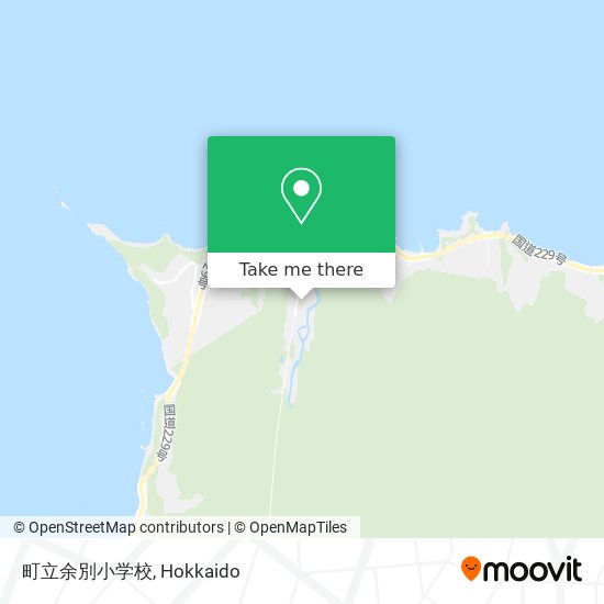 町立余別小学校 map