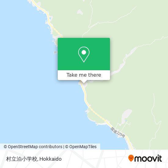 村立泊小学校 map