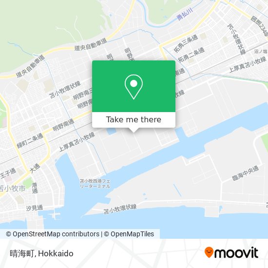 晴海町 map