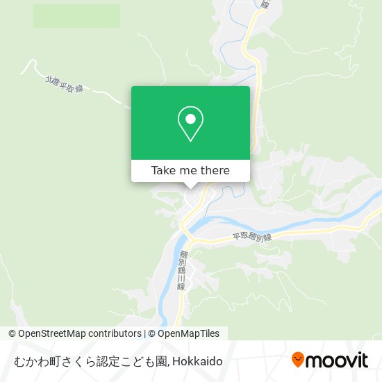 むかわ町さくら認定こども園 map