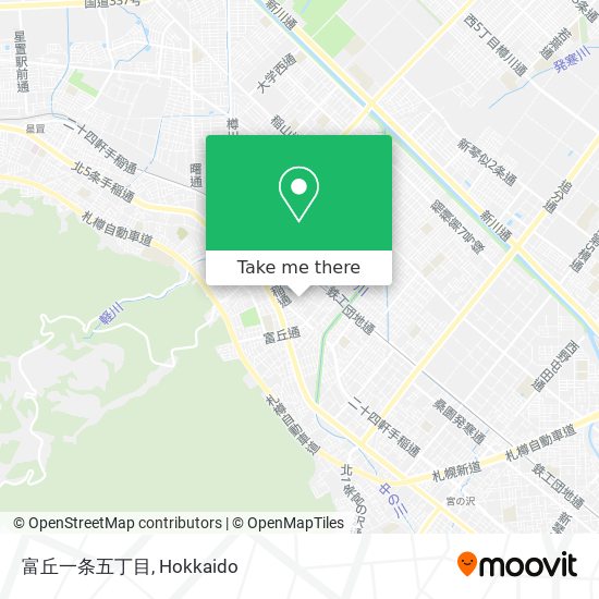 富丘一条五丁目 map
