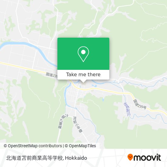 北海道苫前商業高等学校 map