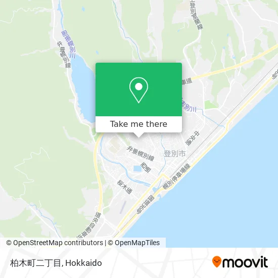 Kashiwagi-Cho 2-Chome map