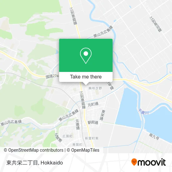東共栄二丁目 map