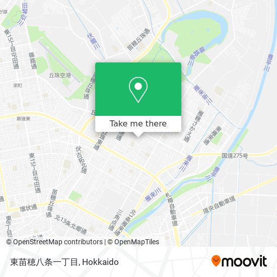 東苗穂八条一丁目 map