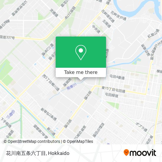 花川南五条六丁目 map