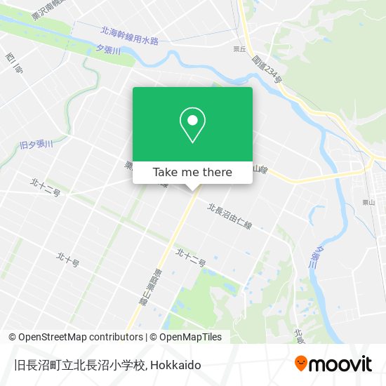 旧長沼町立北長沼小学校 map