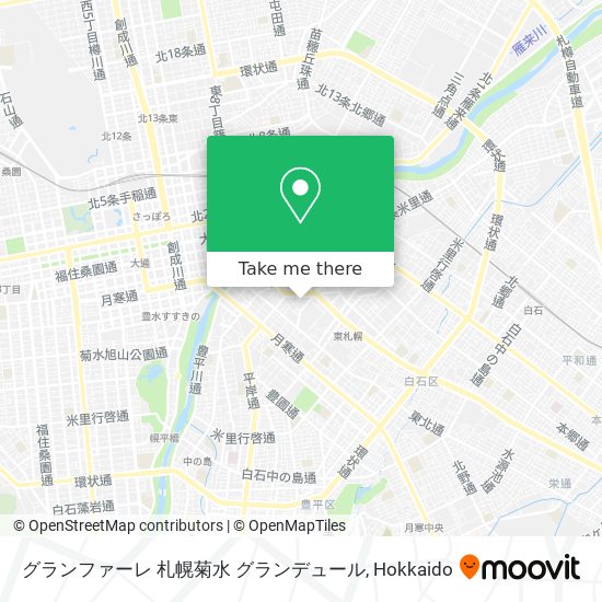 グランファーレ 札幌菊水 グランデュール map