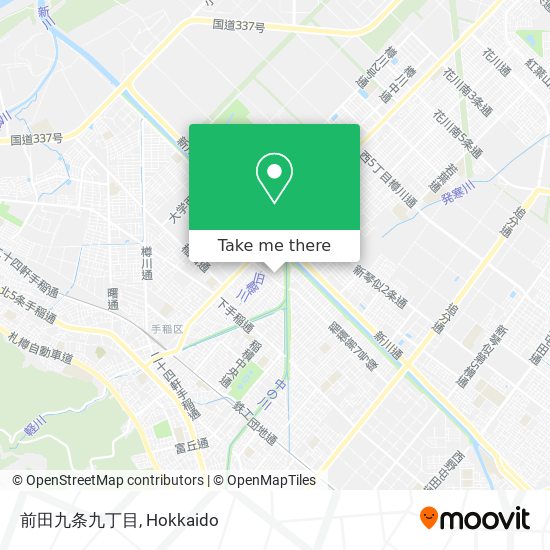 前田九条九丁目 map