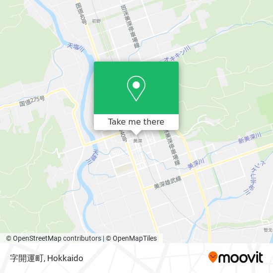 字開運町 map