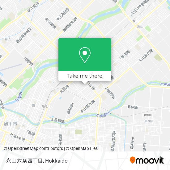 永山六条四丁目 map