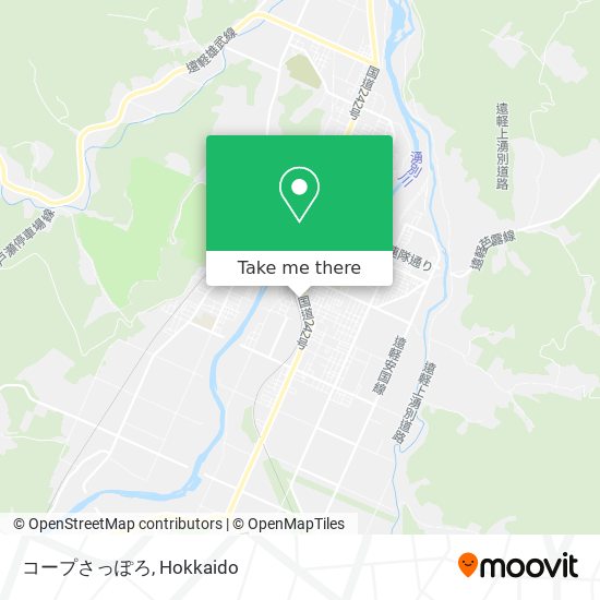 コープさっぽろ map