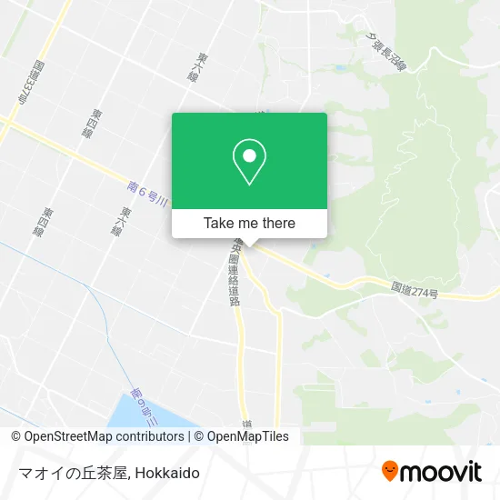 Maoi Hill Teahouse map