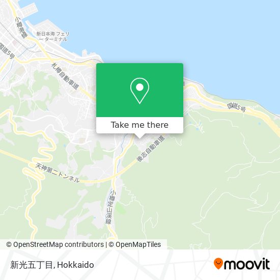 新光五丁目 map
