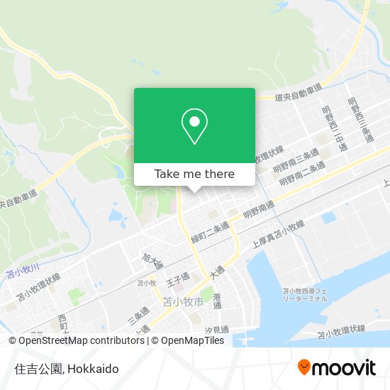 住吉公園 map