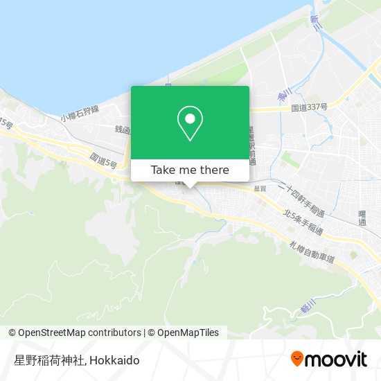 星野稲荷神社 map