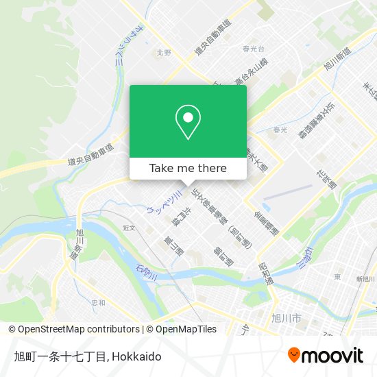 旭町一条十七丁目 map