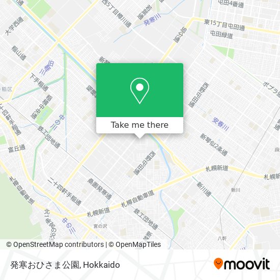 発寒おひさま公園 map